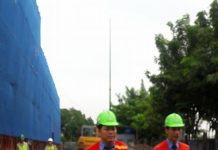 Bảo vệ công trường